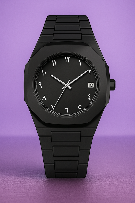 Stainless Steel Arabic Watch